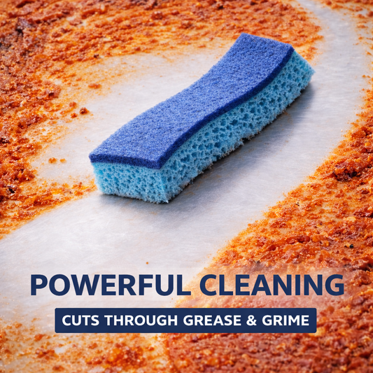 Gatemove® Dual-Sided Power Cleaning Sponge(6-pack) – Ultra Absorbent & Non-Scratch Kitchen Scrubber
